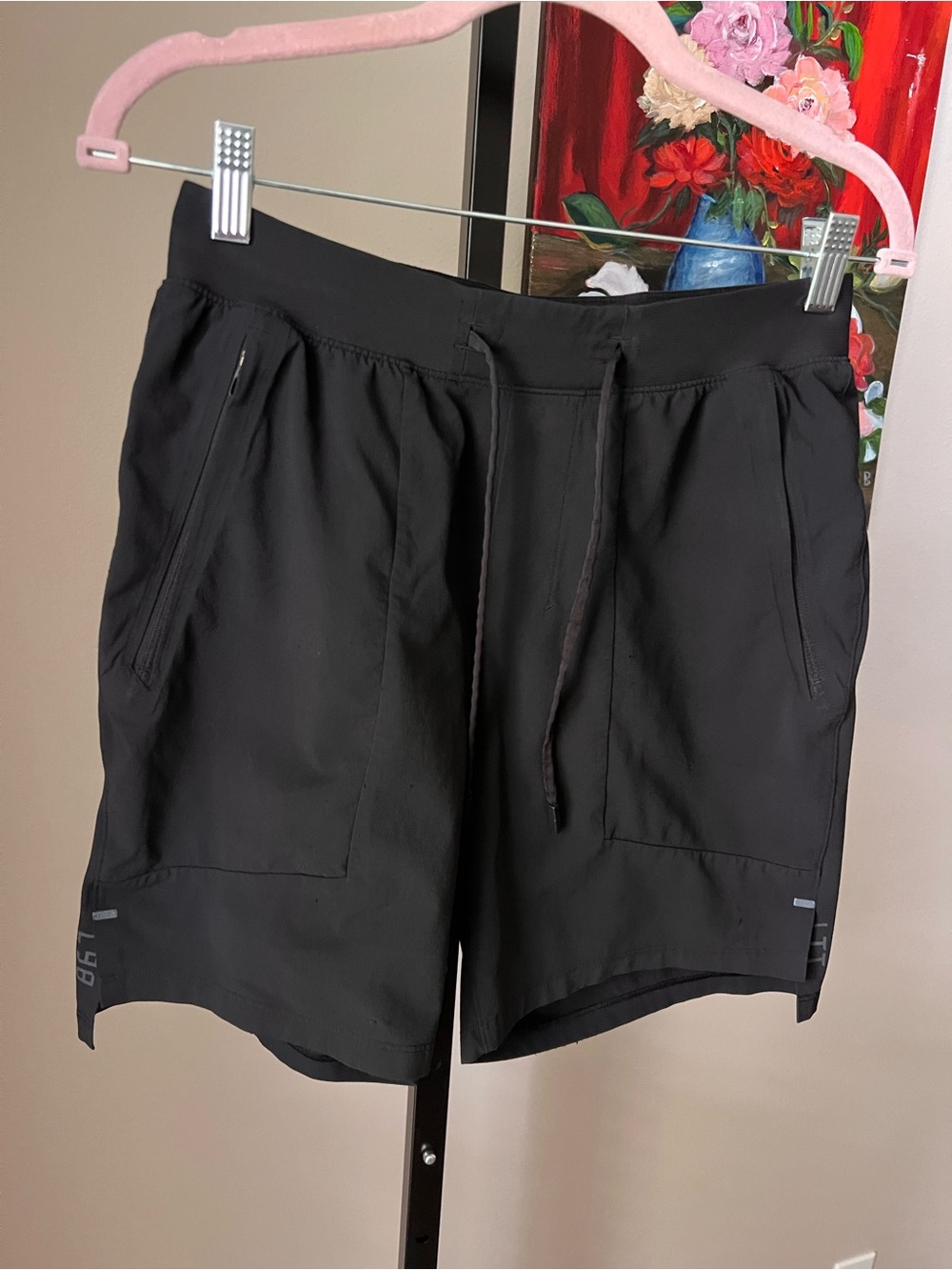 Lululemon license to train Men's Performance Running Shorts - Black - Picture 3 of 9